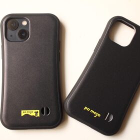GRIP iPhone case【Black/Yellow】